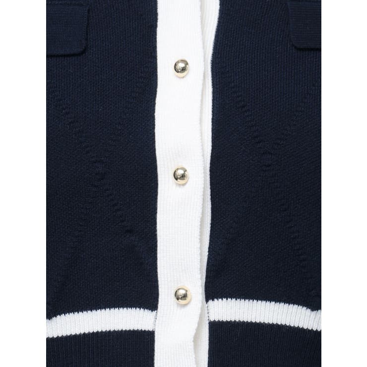 半袖マリンカーデトップス | dazzlin | 詳細画像43 