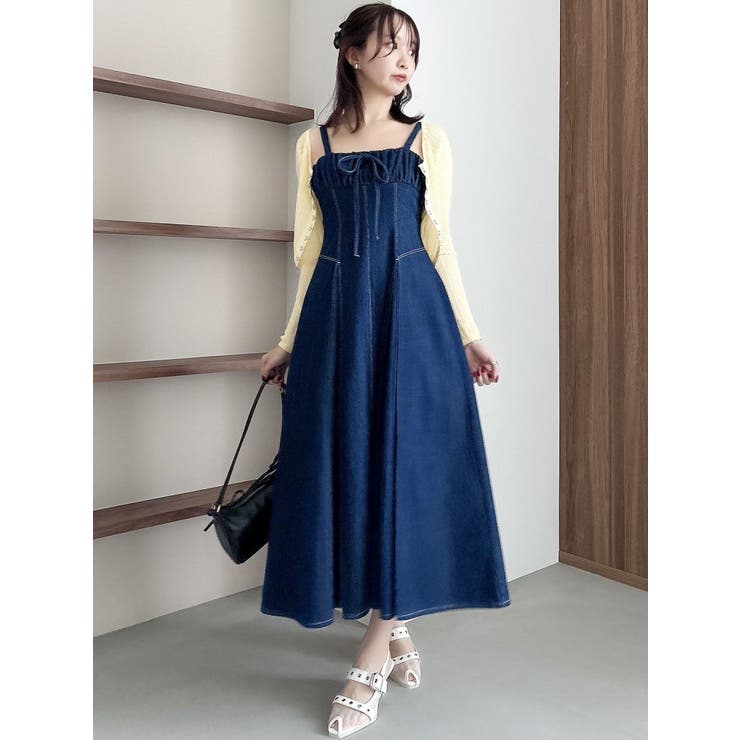 レースホックショートカーデ | dazzlin | 詳細画像18 