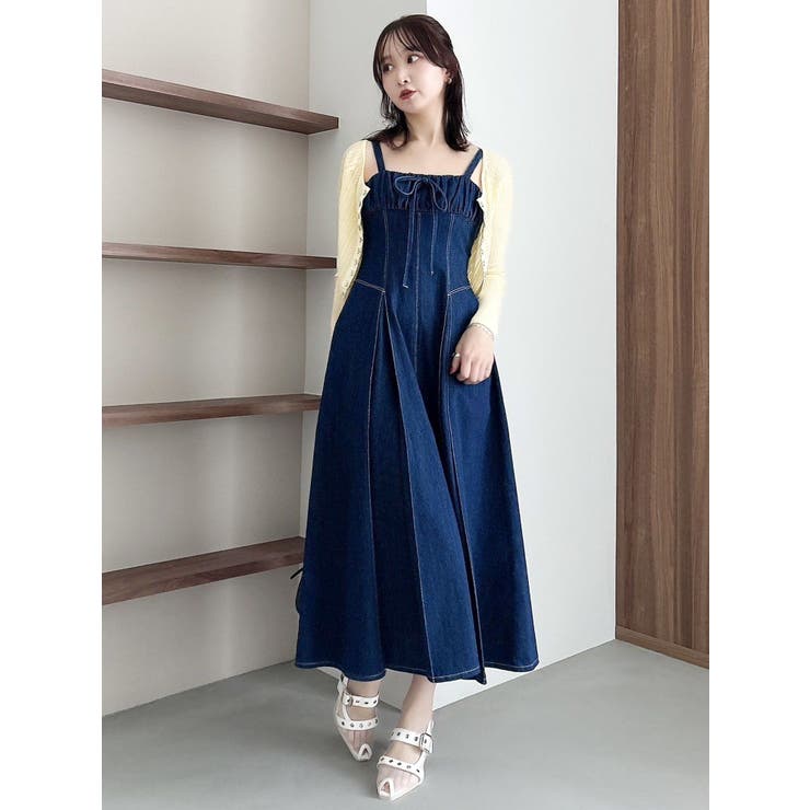 レースホックショートカーデ | dazzlin | 詳細画像19 