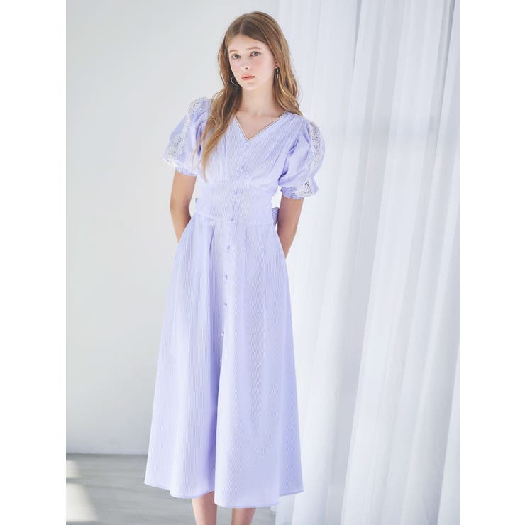 レースドッキングスリーブワンピース | dazzlin | 詳細画像13 