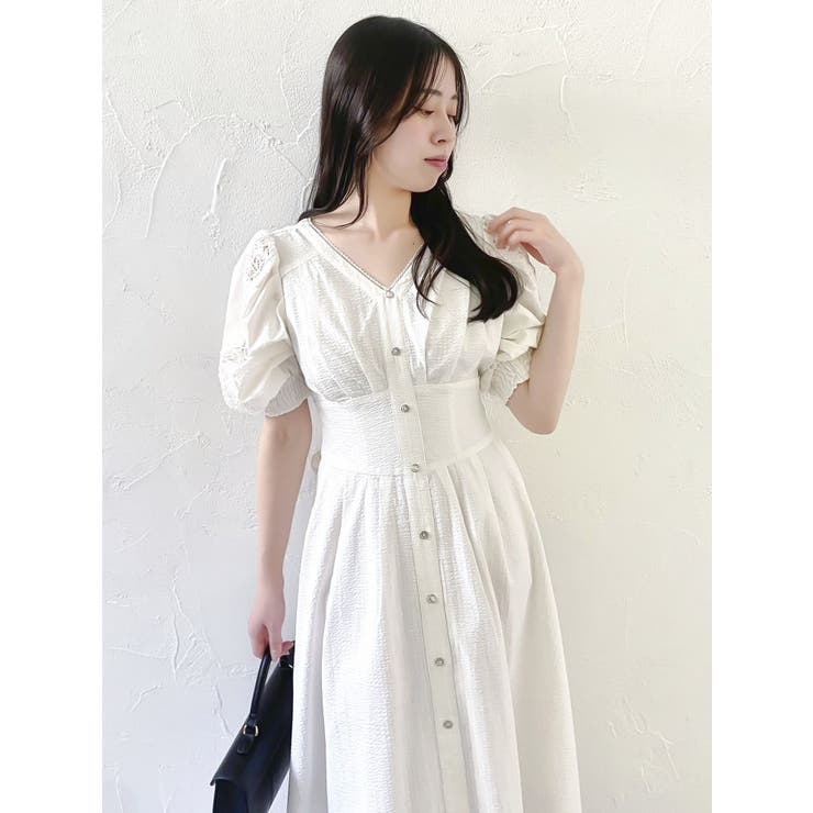 dazzlin エアリーレースブルゾン ワンピースセット dazzlin エアリーレースブルゾン ワンピースセット セットアップ対応