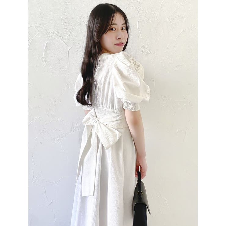 レースドッキングスリーブワンピース | dazzlin | 詳細画像18 