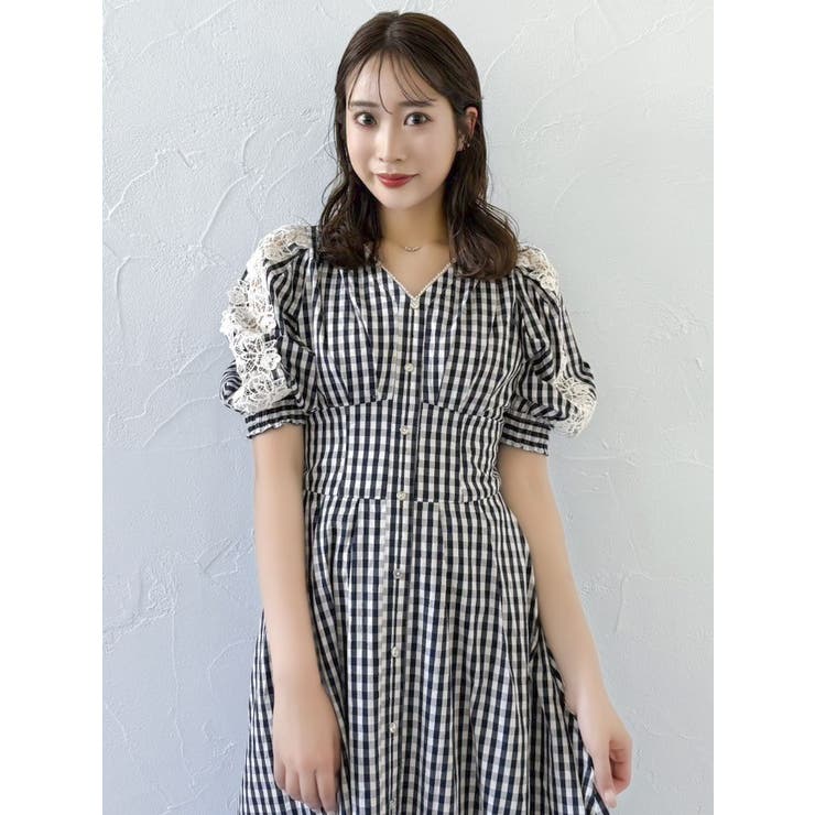 レースドッキングスリーブワンピース | dazzlin | 詳細画像25 