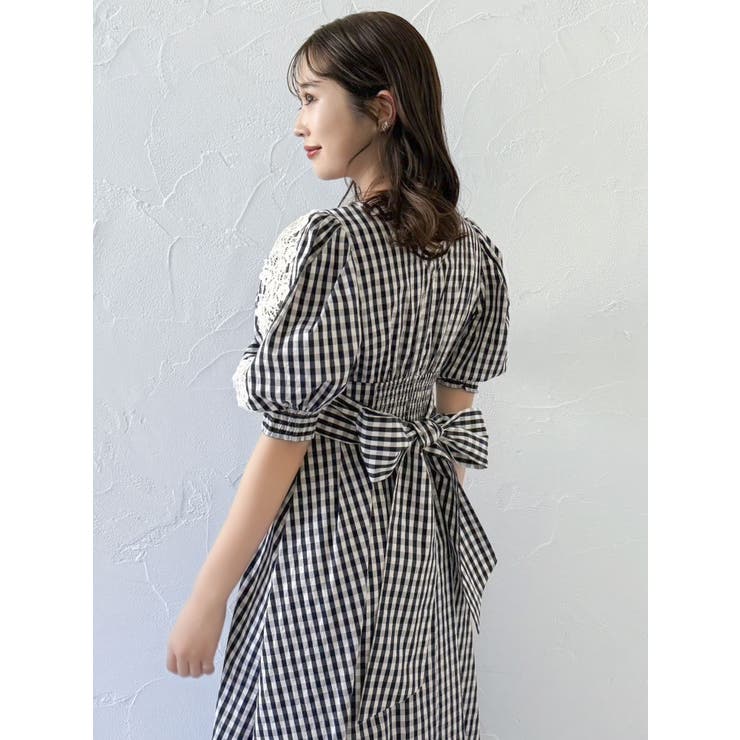 レースドッキングスリーブワンピース | dazzlin | 詳細画像26 