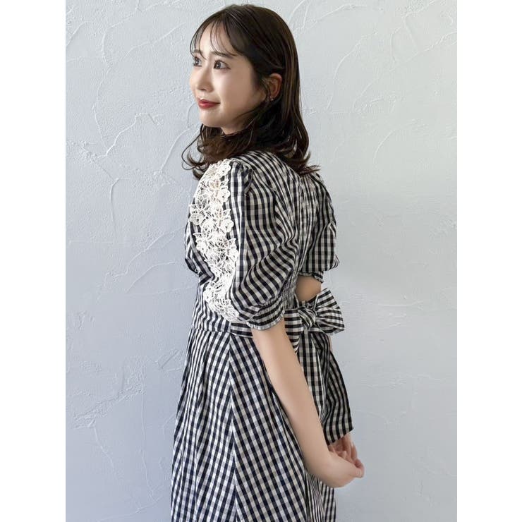 レースドッキングスリーブワンピース | dazzlin | 詳細画像27 