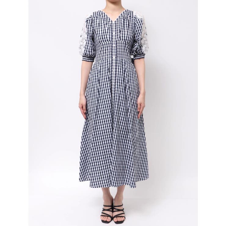 レースドッキングスリーブワンピース | dazzlin | 詳細画像28 