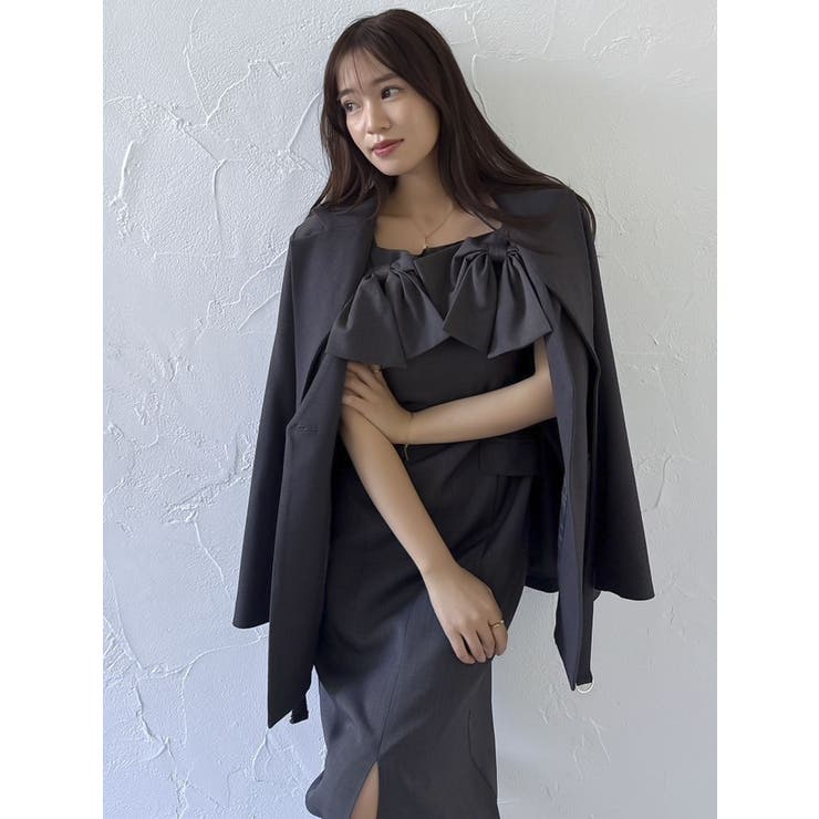 ツインリボンディティールワンピース | dazzlin | 詳細画像10 