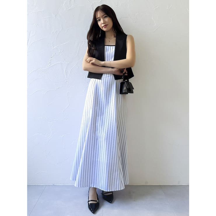 クロップドジレセットアップ | dazzlin | 詳細画像3 