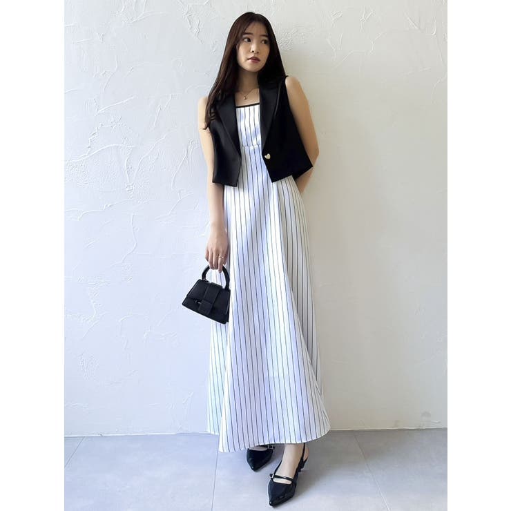 クロップドジレセットアップ | dazzlin | 詳細画像4 