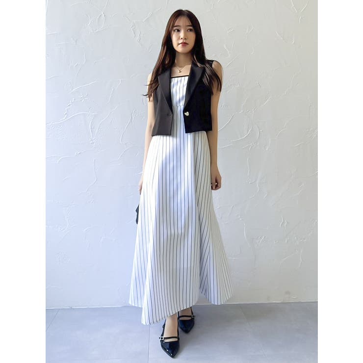 クロップドジレセットアップ | dazzlin | 詳細画像5 