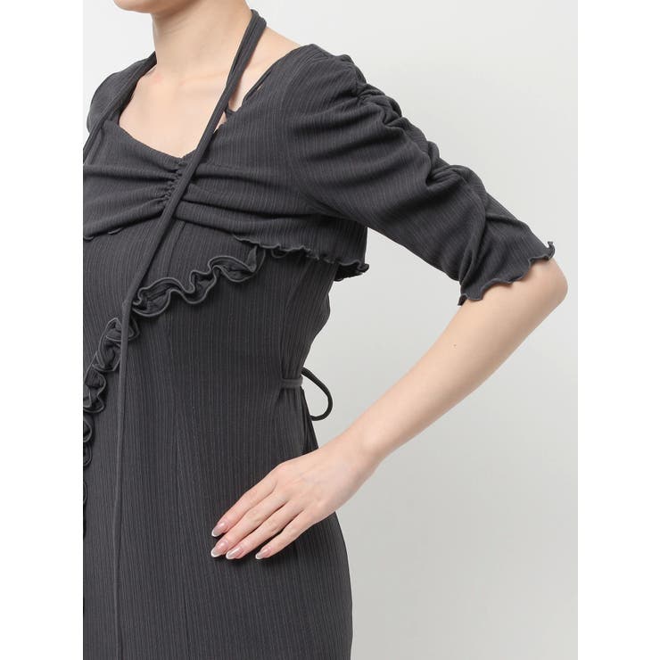 アシメレイヤードカットワンピース | dazzlin | 詳細画像37 