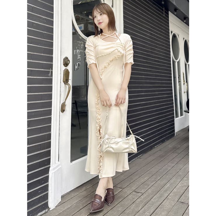 アシメレイヤードカットワンピース | dazzlin | 詳細画像6 