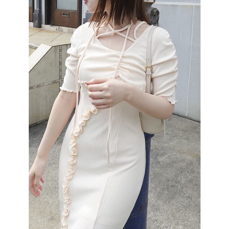 ☆お値下げしました‼︎✴︎リメイクワンピース＊アマチュナル☆ゆったり＊トップス アメスリダメージワンピース（ワンピース）｜MOCOA'S（モコアズ