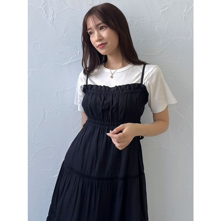 サイドオープンコットンワンピース | dazzlin | 詳細画像16 