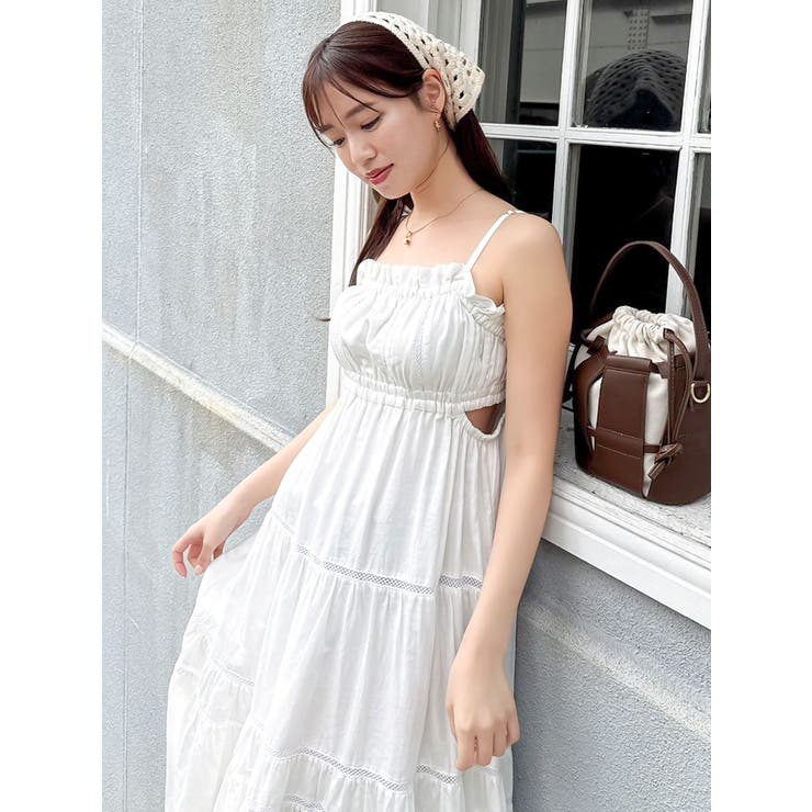 サイドオープンコットンワンピース | dazzlin | 詳細画像25 