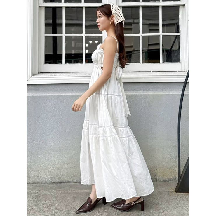 サイドオープンコットンワンピース | dazzlin | 詳細画像27 