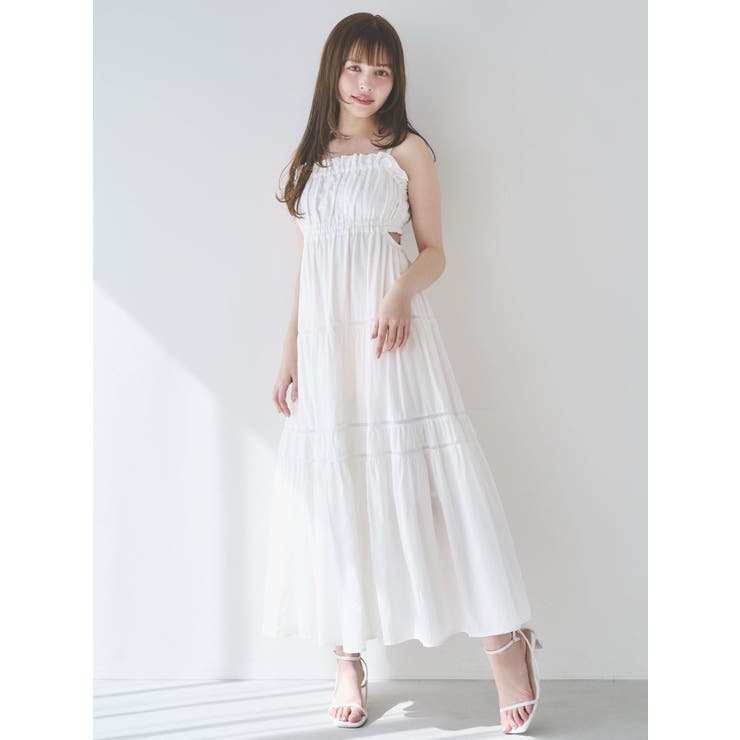 サイドオープンコットンワンピース | dazzlin | 詳細画像36 