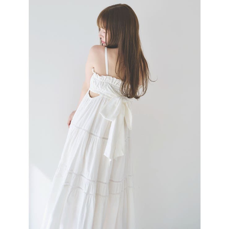 サイドオープンコットンワンピース | dazzlin | 詳細画像37 