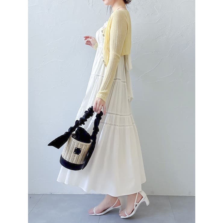 サイドオープンコットンワンピース | dazzlin | 詳細画像42 