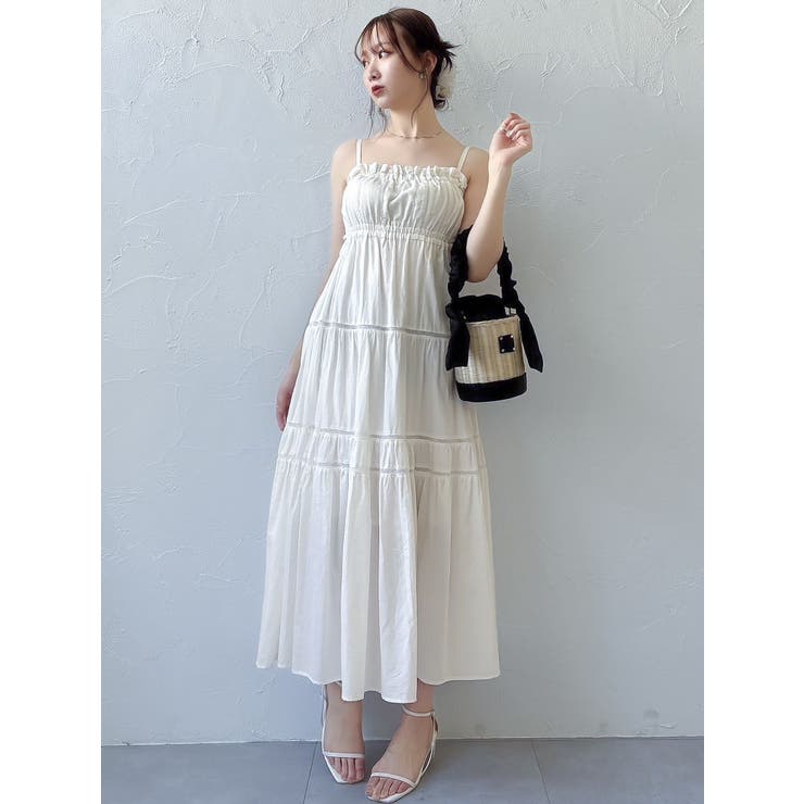 サイドオープンコットンワンピース | dazzlin | 詳細画像48 