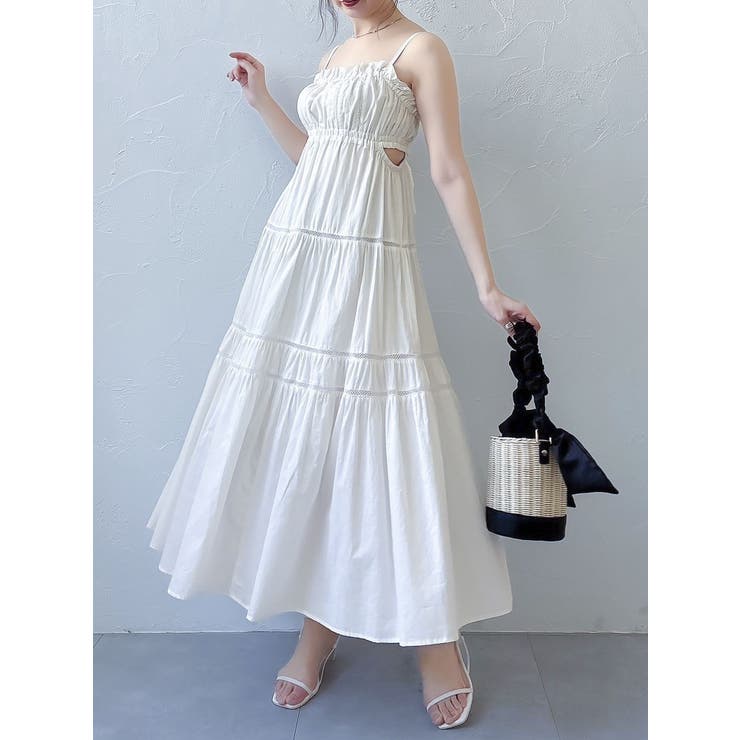 サイドオープンコットンワンピース | dazzlin | 詳細画像49 