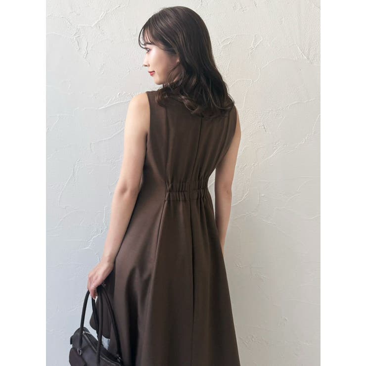 dazzlin ドレープタックレイヤードワンピース S 付属品無し ドレープタックレイヤードワンピース[品番：MKSW0064005