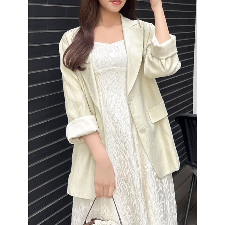 dazzlin バックリボンジャカードキャミワンピース バックリボンジャカードキャミワンピース（ワンピース
