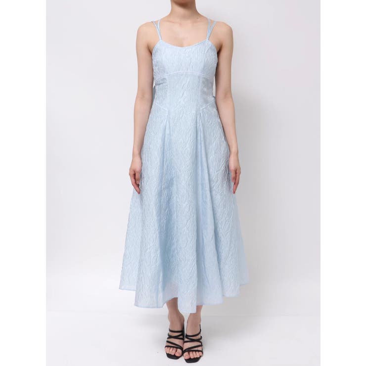 バックリボンジャカードキャミワンピース | dazzlin | 詳細画像31 