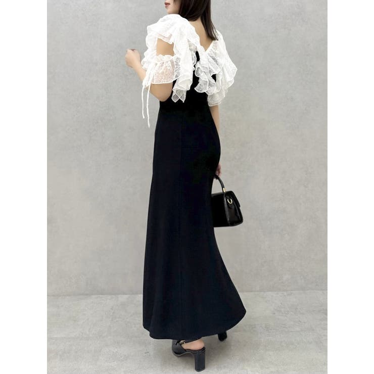 ラッフルリブワンピース | dazzlin | 詳細画像22 