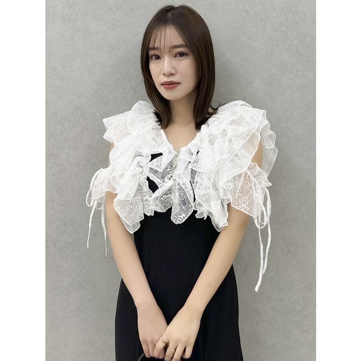 ラッフルリブワンピース | dazzlin | 詳細画像25 