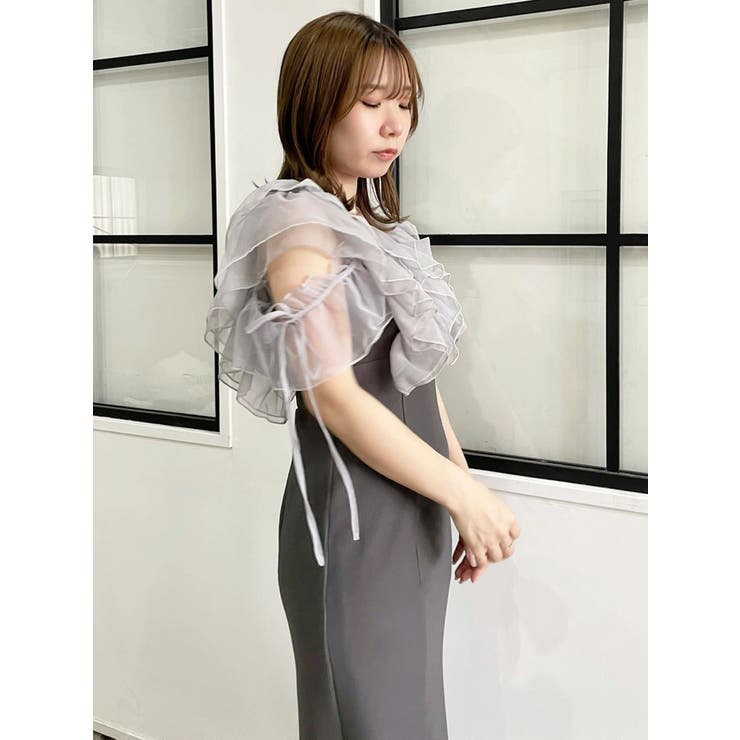 ラッフルリブワンピース | dazzlin | 詳細画像38 