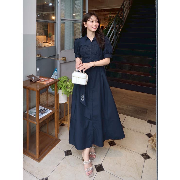Rirandture POLO BCSコラボ プリーツシャツワンピース Rirandture POLO BCSコラボ プリーツシャツワンピース - メルカリ