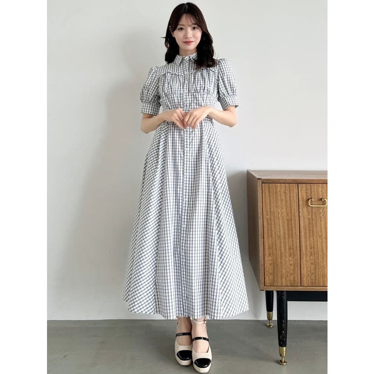 【POLO BCSコラボ/再生産】コルセットスウィッチングシャツワンピース | dazzlin | 詳細画像36