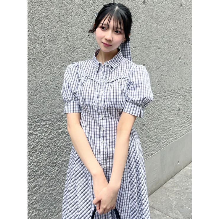 【POLO BCSコラボ/再生産】コルセットスウィッチングシャツワンピース | dazzlin | 詳細画像45