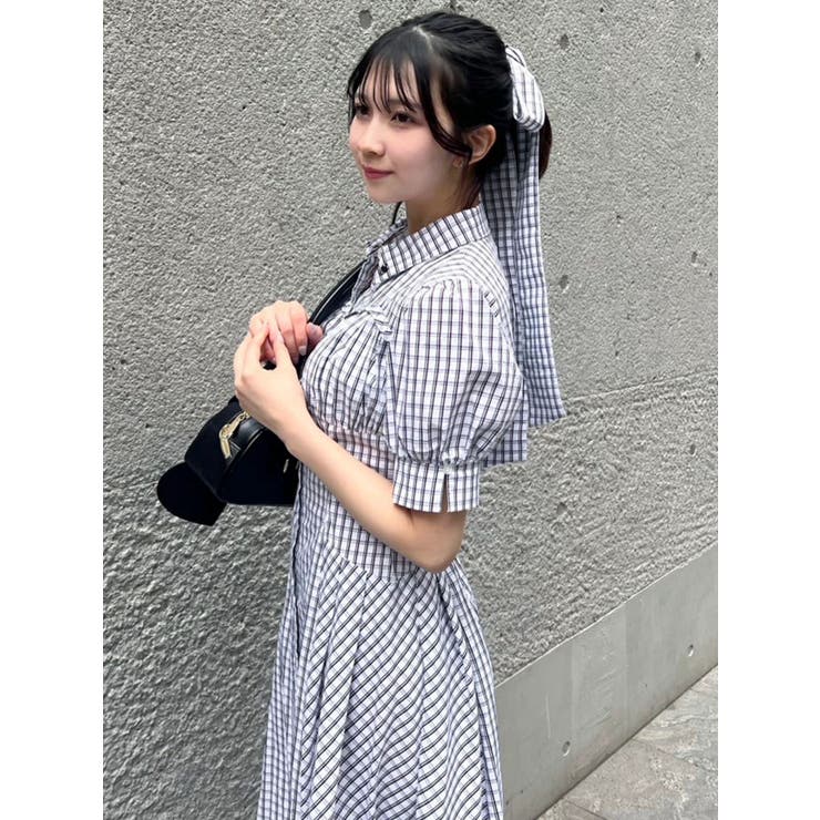 【POLO BCSコラボ/再生産】コルセットスウィッチングシャツワンピース | dazzlin | 詳細画像47