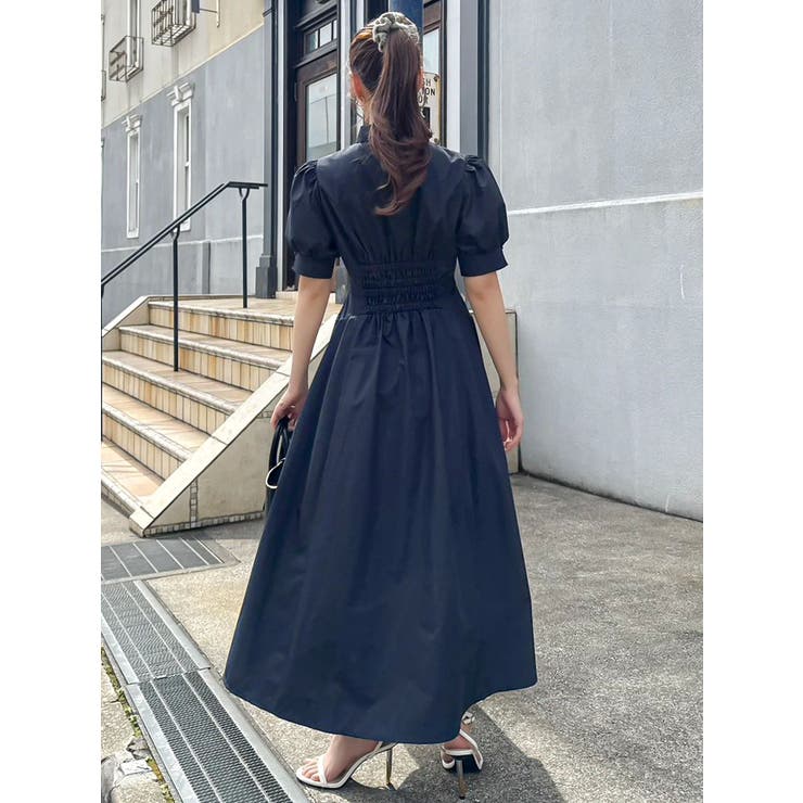 【POLO BCSコラボ/再生産】コルセットスウィッチングシャツワンピース | dazzlin | 詳細画像50