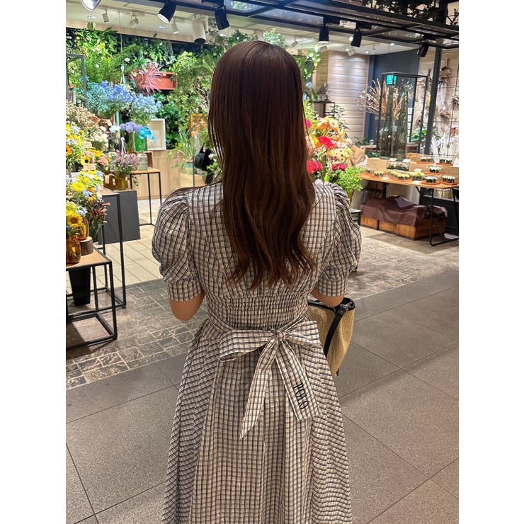 【POLO BCSコラボ/再生産】コルセットスウィッチングシャツワンピース | dazzlin | 詳細画像7