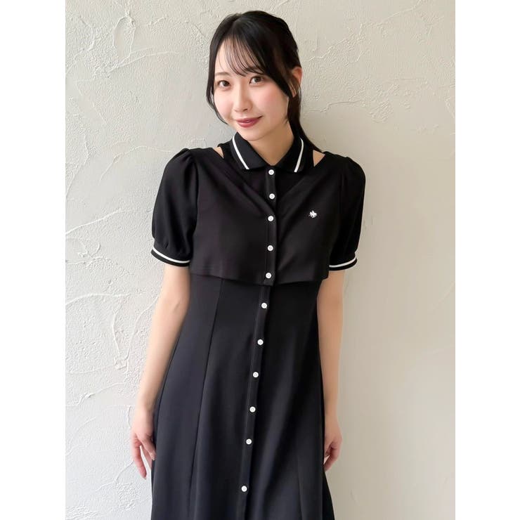 【POLO BCSコラボ/再生産】レイヤードポロワンピース | dazzlin | 詳細画像35