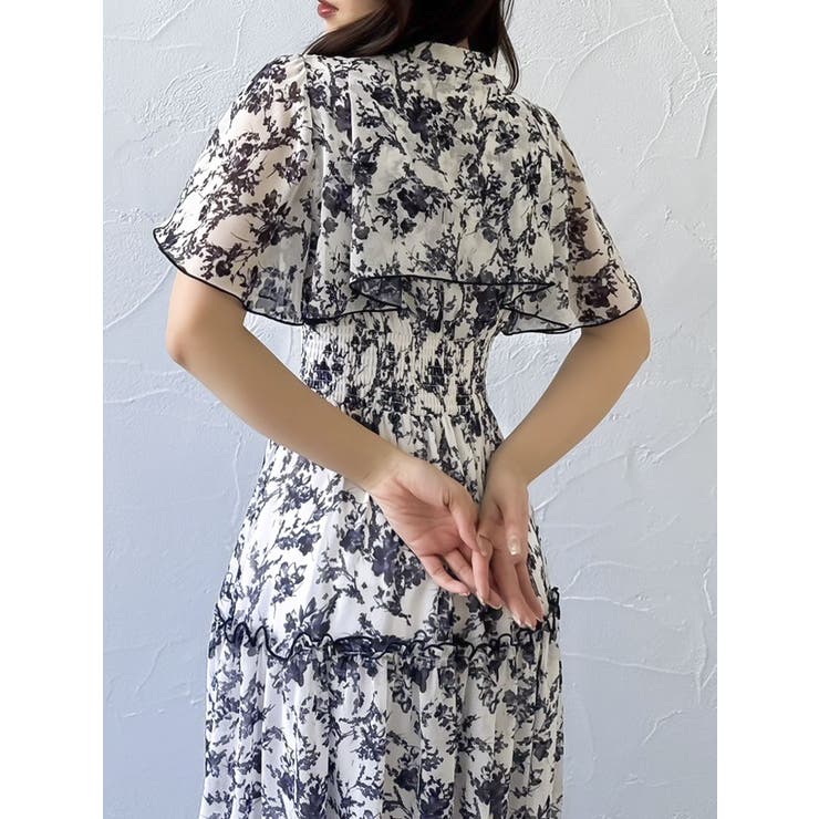 【復刻】Watercolorflowerワンピース | dazzlin | 詳細画像14 