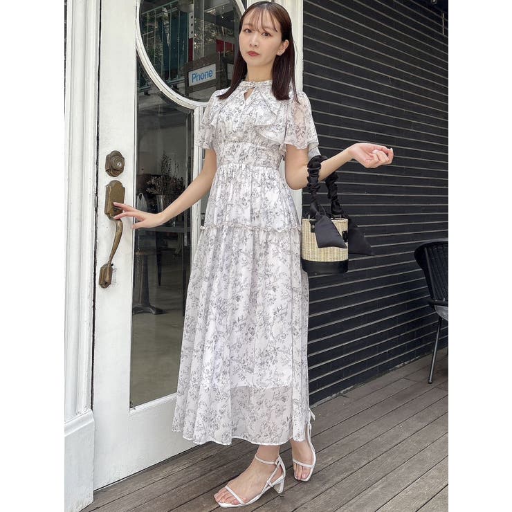 【復刻】Watercolorflowerワンピース | dazzlin | 詳細画像16 