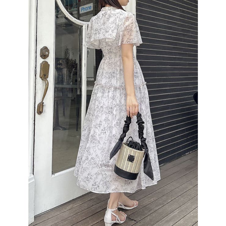 【復刻】Watercolorflowerワンピース | dazzlin | 詳細画像18 