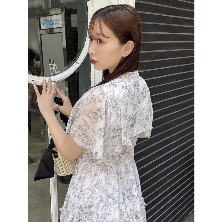 【復刻】Watercolorflowerワンピース | dazzlin | 詳細画像21 