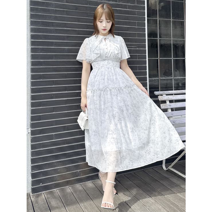 【復刻】Watercolorflowerワンピース | dazzlin | 詳細画像27 