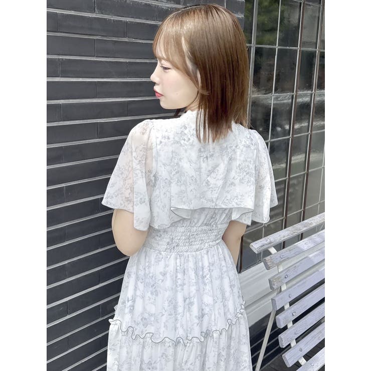 【復刻】Watercolorflowerワンピース | dazzlin | 詳細画像33 