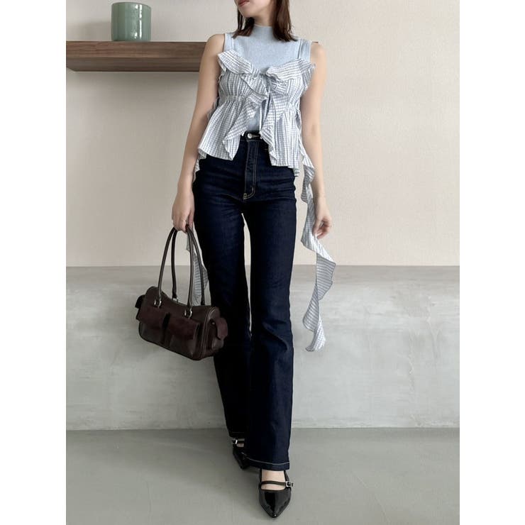 2WAYフルイドペプラムビスチェ | dazzlin | 詳細画像20 