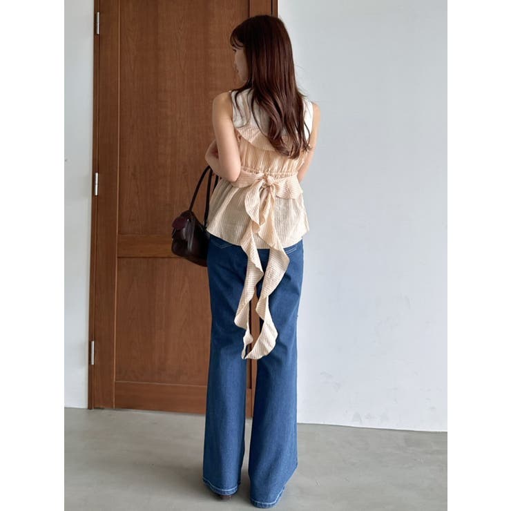 2WAYフルイドペプラムビスチェ | dazzlin | 詳細画像38 