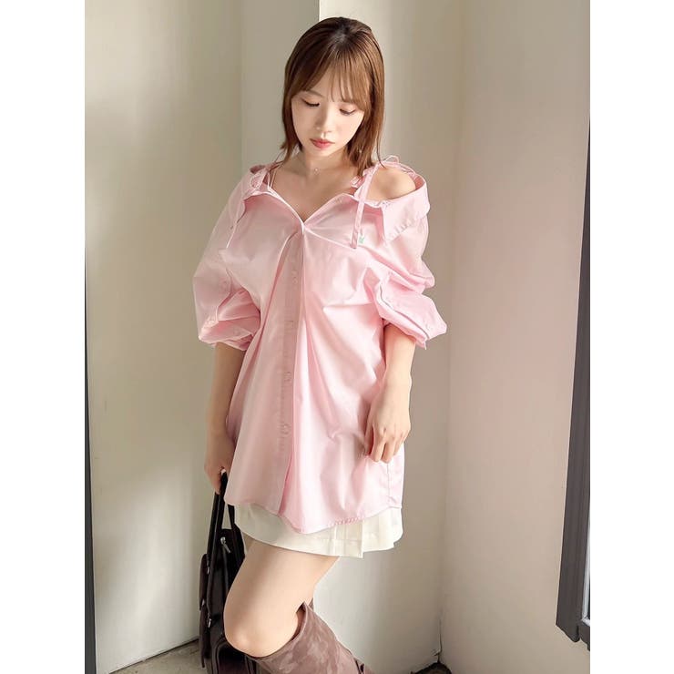 【POLO BCSコラボ/再生産】マルチウェイオーバーシャツ | dazzlin | 詳細画像13 