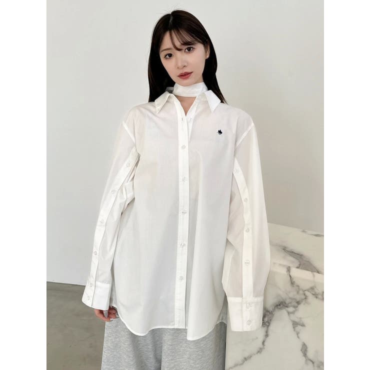 【POLO BCSコラボ/再生産】マルチウェイオーバーシャツ | dazzlin | 詳細画像44 