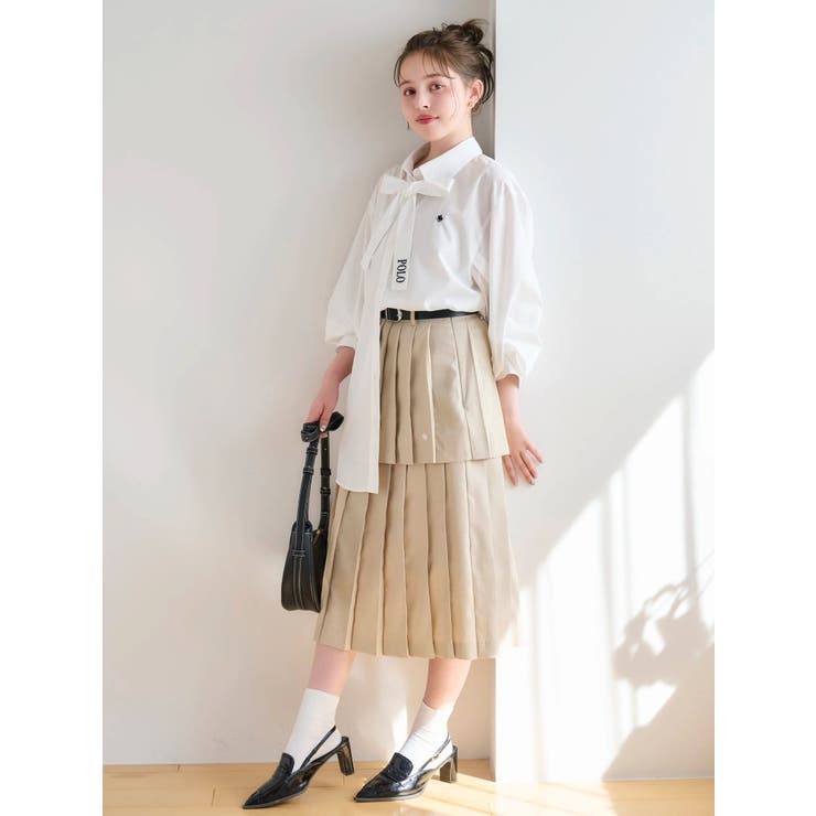 【POLO BCSコラボ/再生産】マルチウェイオーバーシャツ | dazzlin | 詳細画像5 