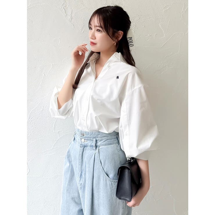 【POLO BCSコラボ/再生産】マルチウェイオーバーシャツ | dazzlin | 詳細画像7 